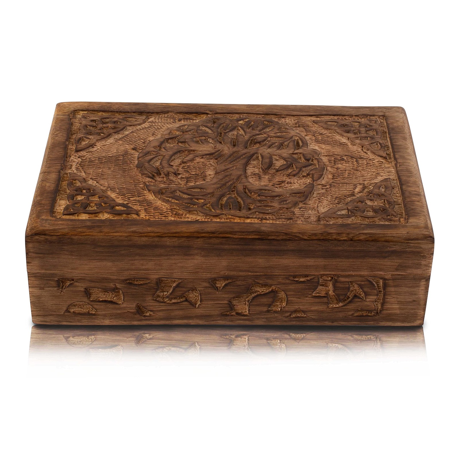 Great Birthday Gifts Handmade Decorative Wooden Keepsake Jewelry Box Tree Of ...