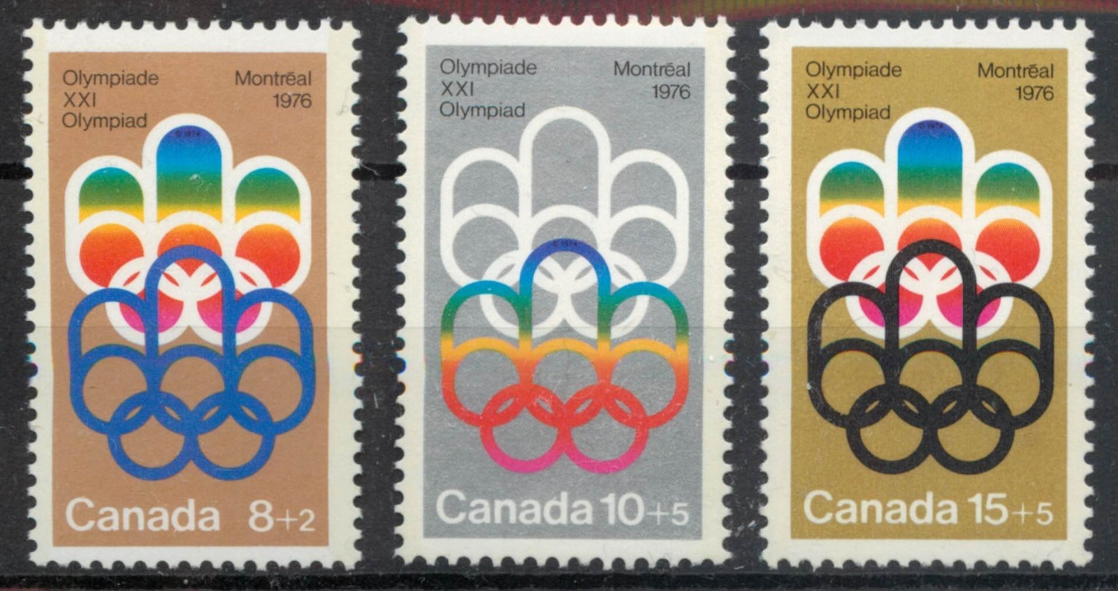 Canada 1974 Olympic Games 3rd issue set SG 772-774 MNH mint *combined postage*