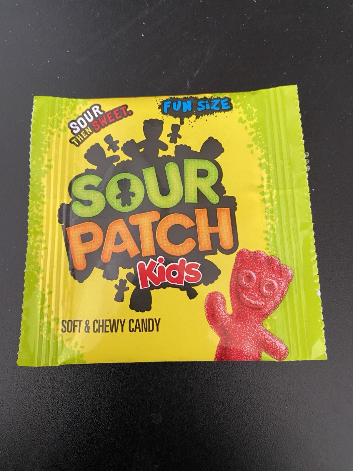 Sour Patch Kids Factory Error EMPTY SEALED Candy Wrapper Bag Not Filled Mistake
