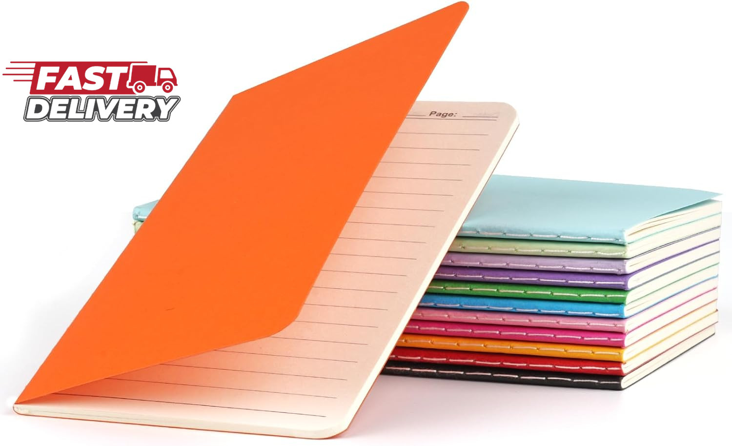 12 Pack Mini Pocket Notebook, 3.5 X 5.5 Inch Lined Small Journals for Kids, Colo