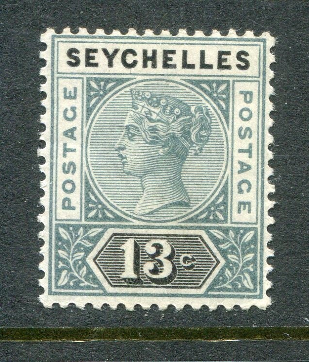Seychelles #9 Victoria 13 C. [Mint Hinged]