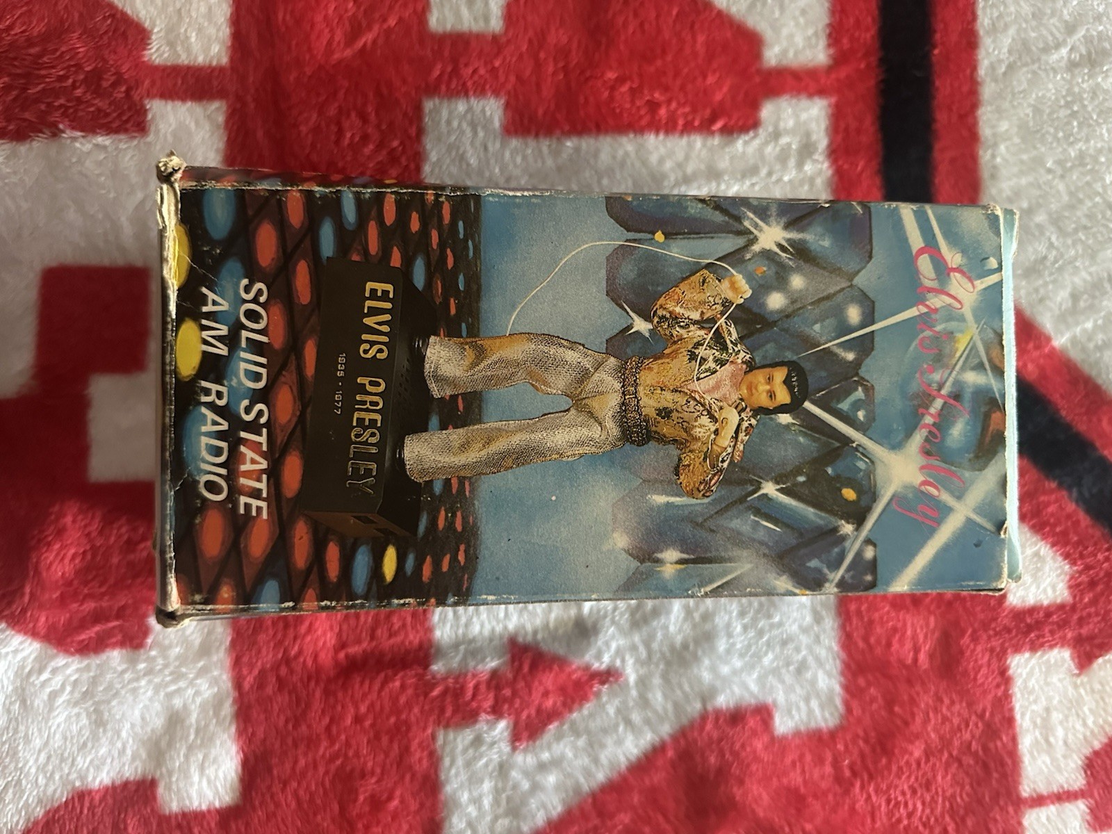 Elvis Presley Solid State AM Radio Model TR62A Collectible Transistor Radio