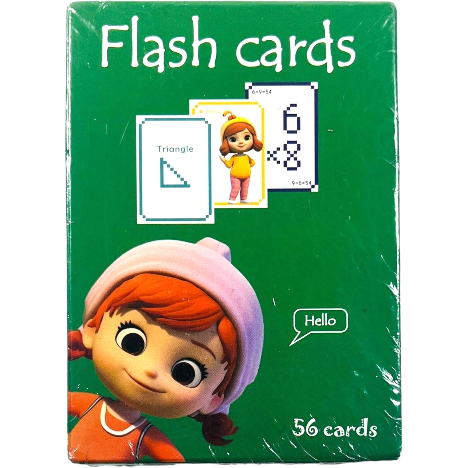 Multiplication Flash Cards / Shapes and Colors Flash Cards - NEW & Sealed