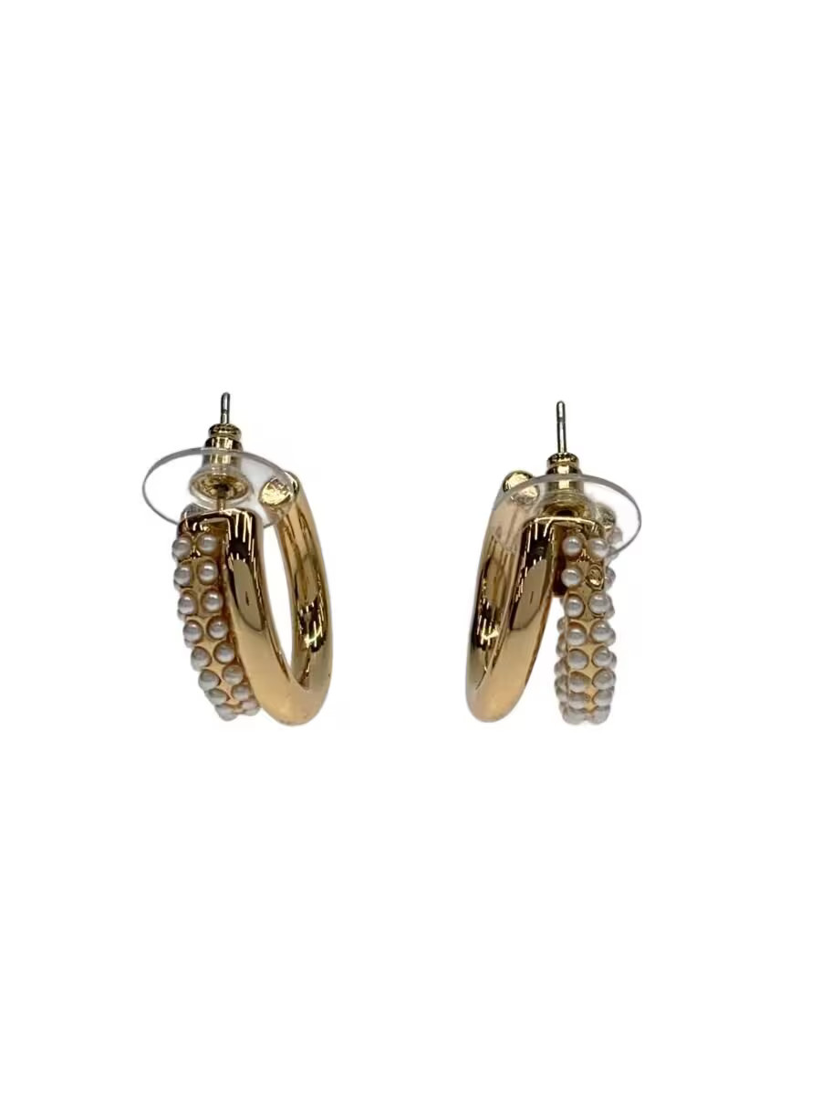 Kenneth Jay Lane Earrings Gld Womens M1t64