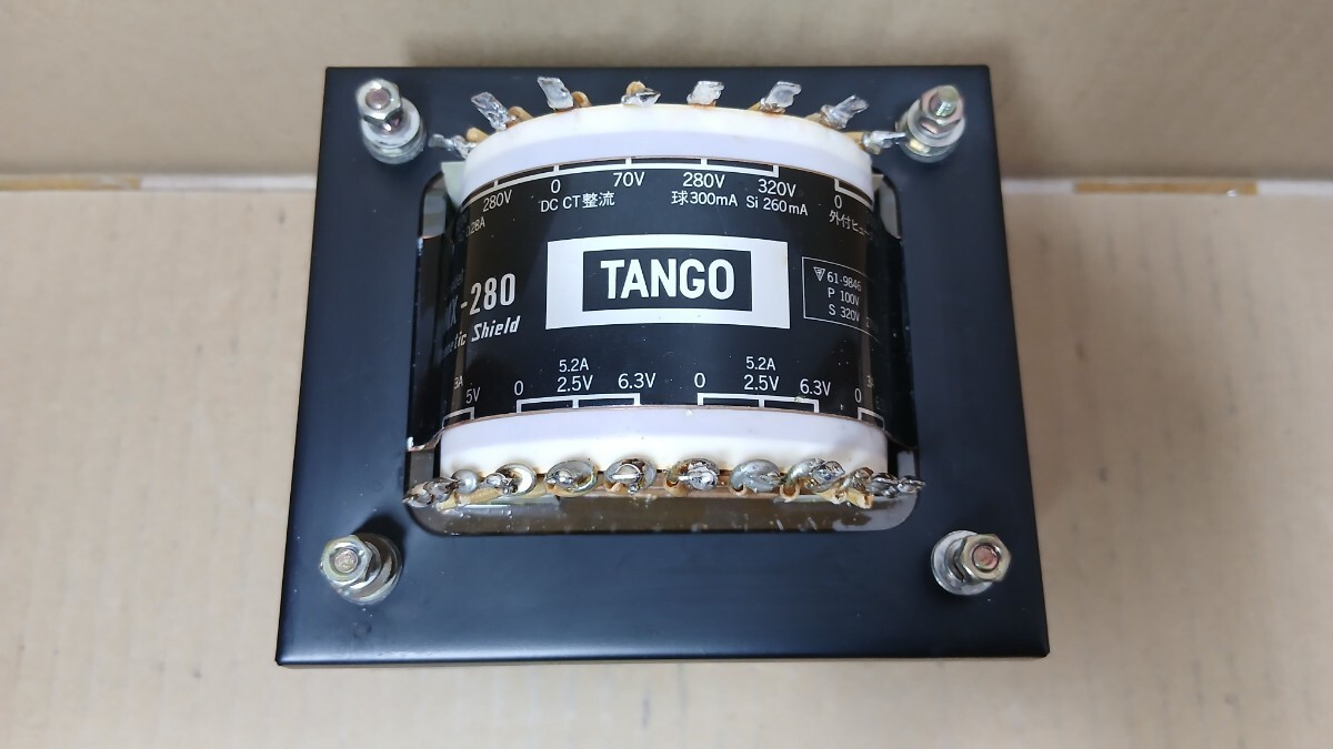 TANGO MX-280 Power Transformer for 2A3 300B 6L6 VT25 Tubes Used