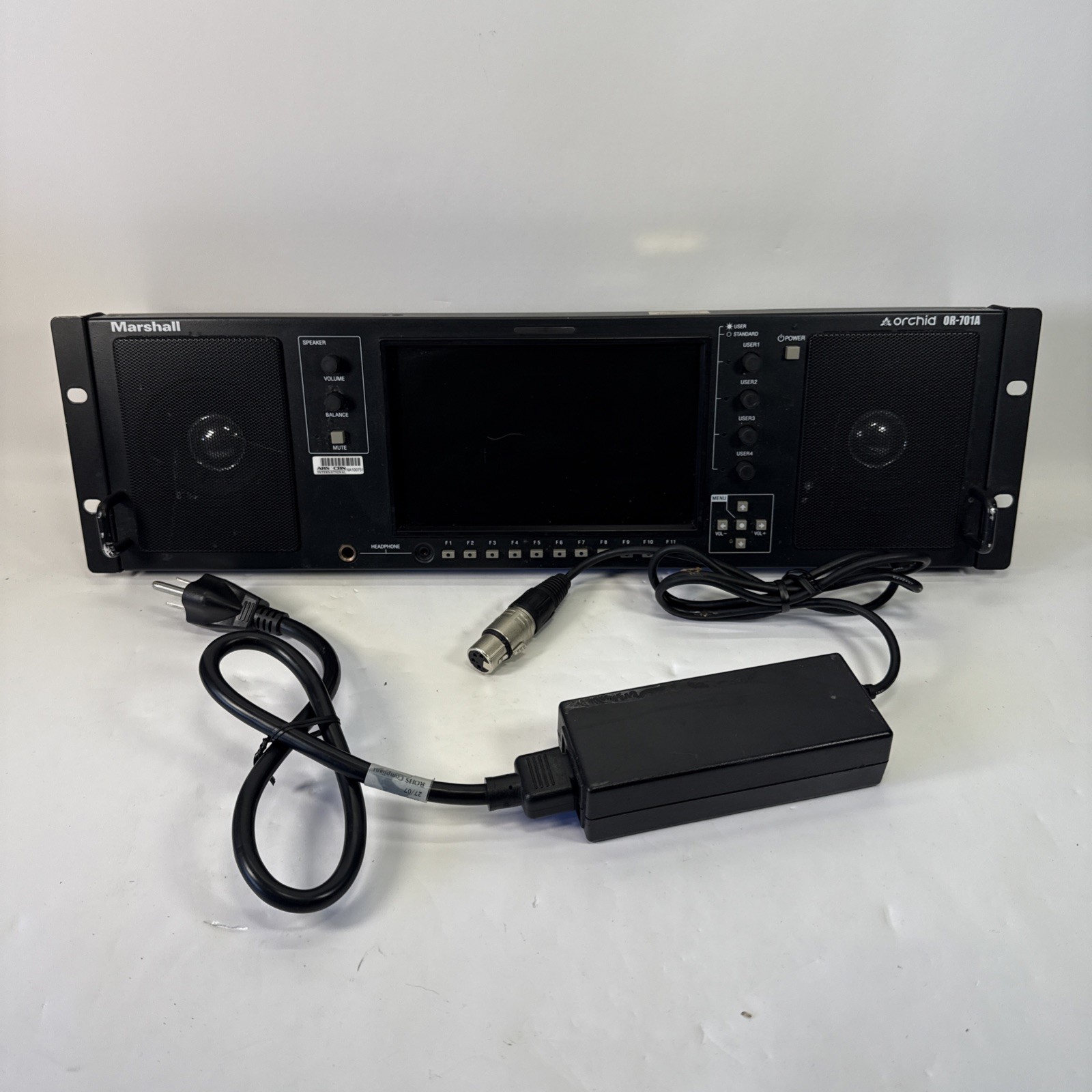 (FOR PARTS) Marshall Orchid OR-701A 7" Dual Input AV LCD Monitor Waveform Vector