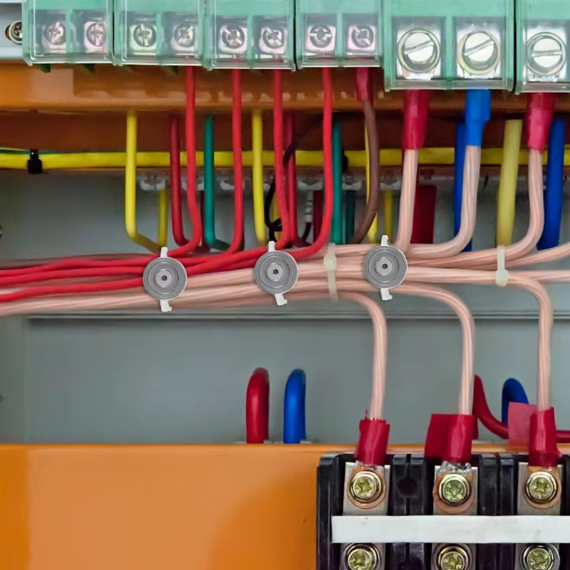 Compact Magnetic Cable Holder Zip Wire Nylon Neodymium Mount Ties Suction Cup Ho