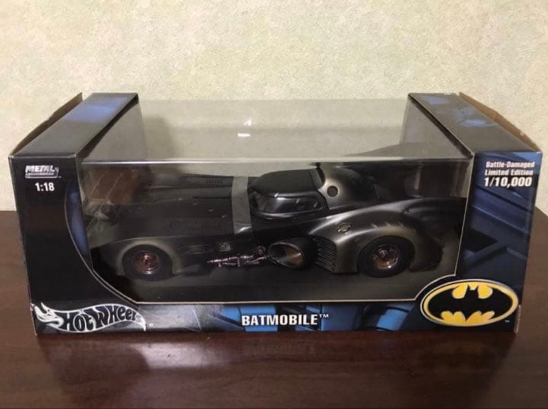 1/18 Mattel Batmobile Battle Damage Limited Limited Edition