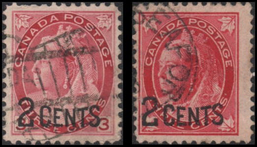 Canada #87-88 Used
