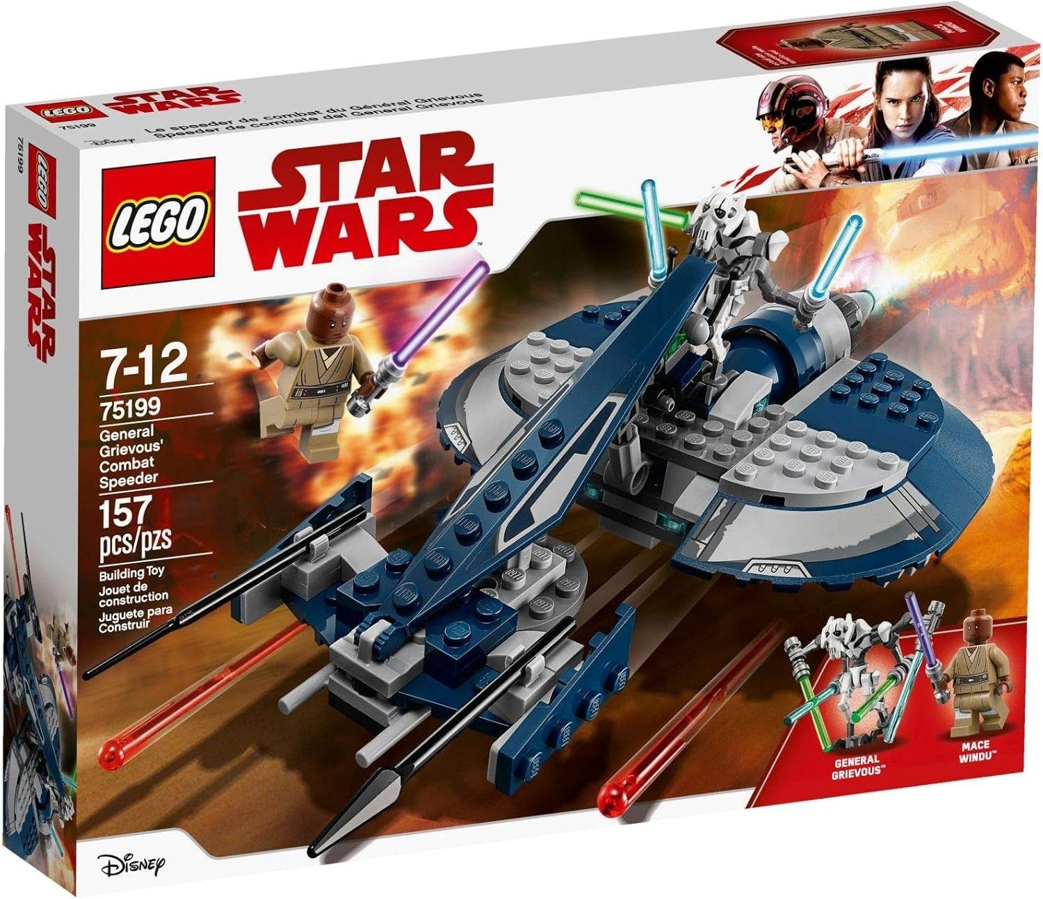 Lego Ninjago 75199 General Grievous Combat Speeder set - Read Description