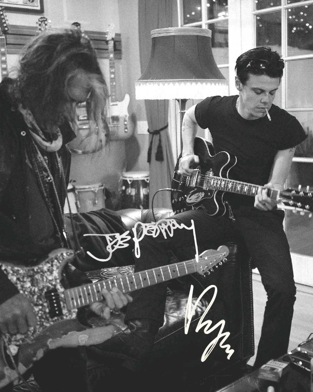 YUNGBLUD / Joe Perry Autographed  signed 8x10 Photo Reprint  FREE SHIPPING 