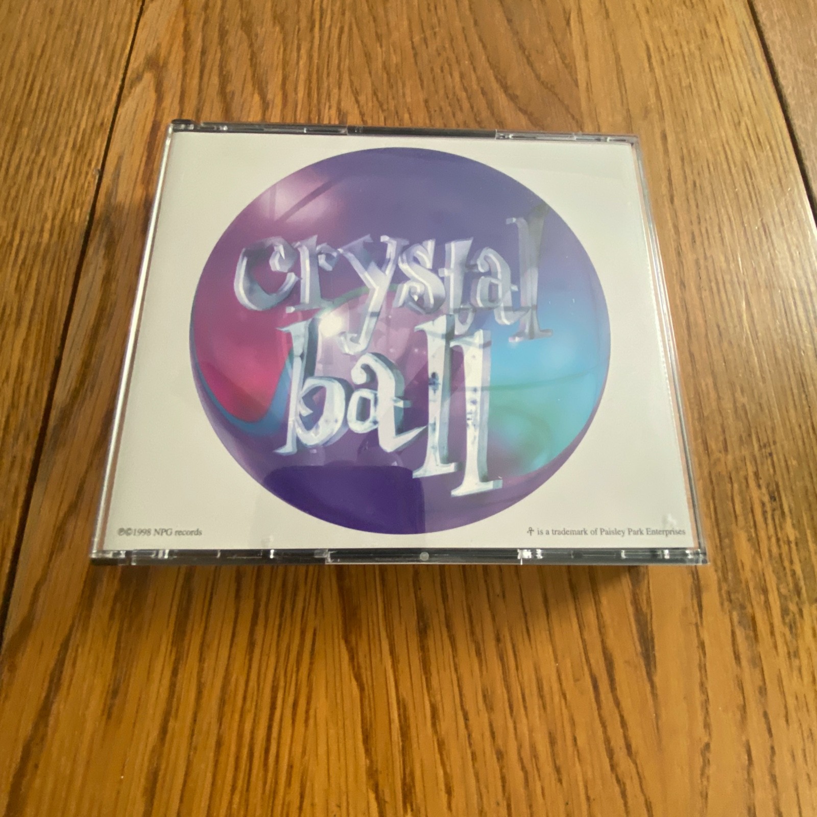 Crystal Ball by Prince 4 CD Set 1998