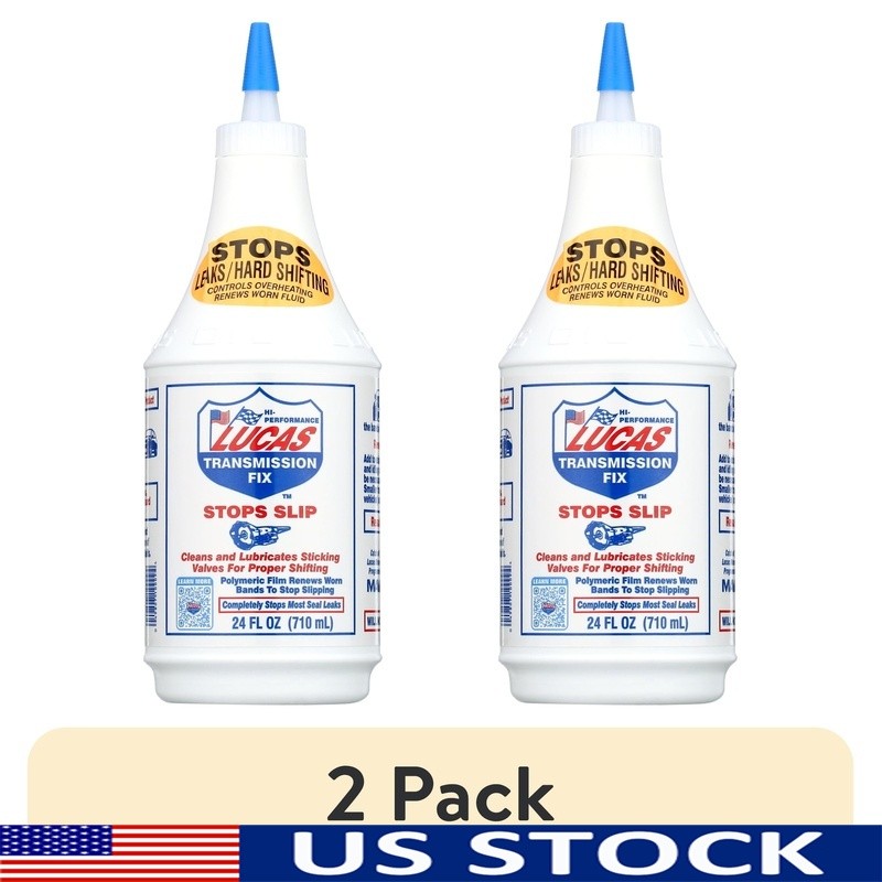 Transmission Fix Additive Stops Slips Prevents Overheating 2 Pack 24oz New