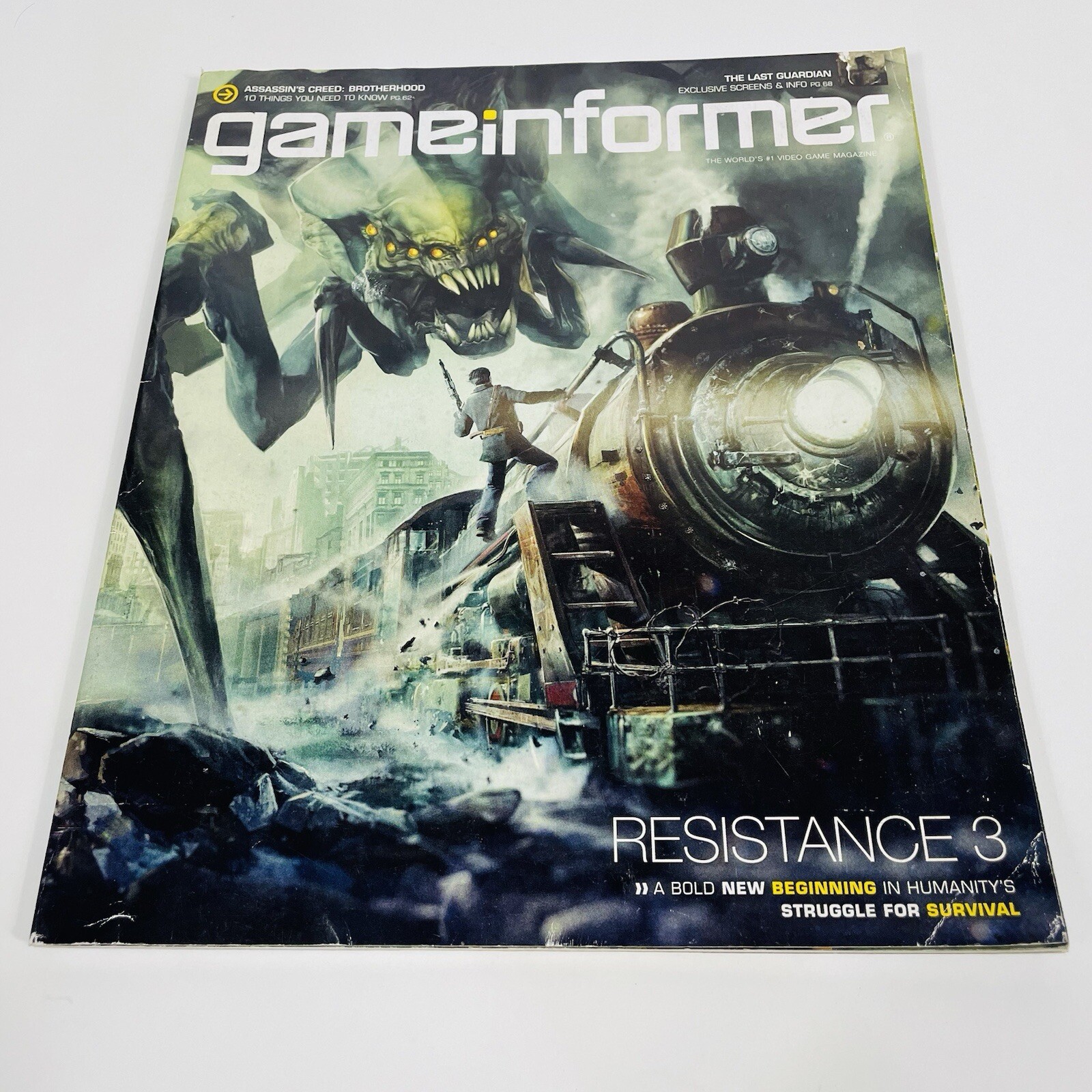 gameinformer magazine issue 211 Resistance 3 Cover