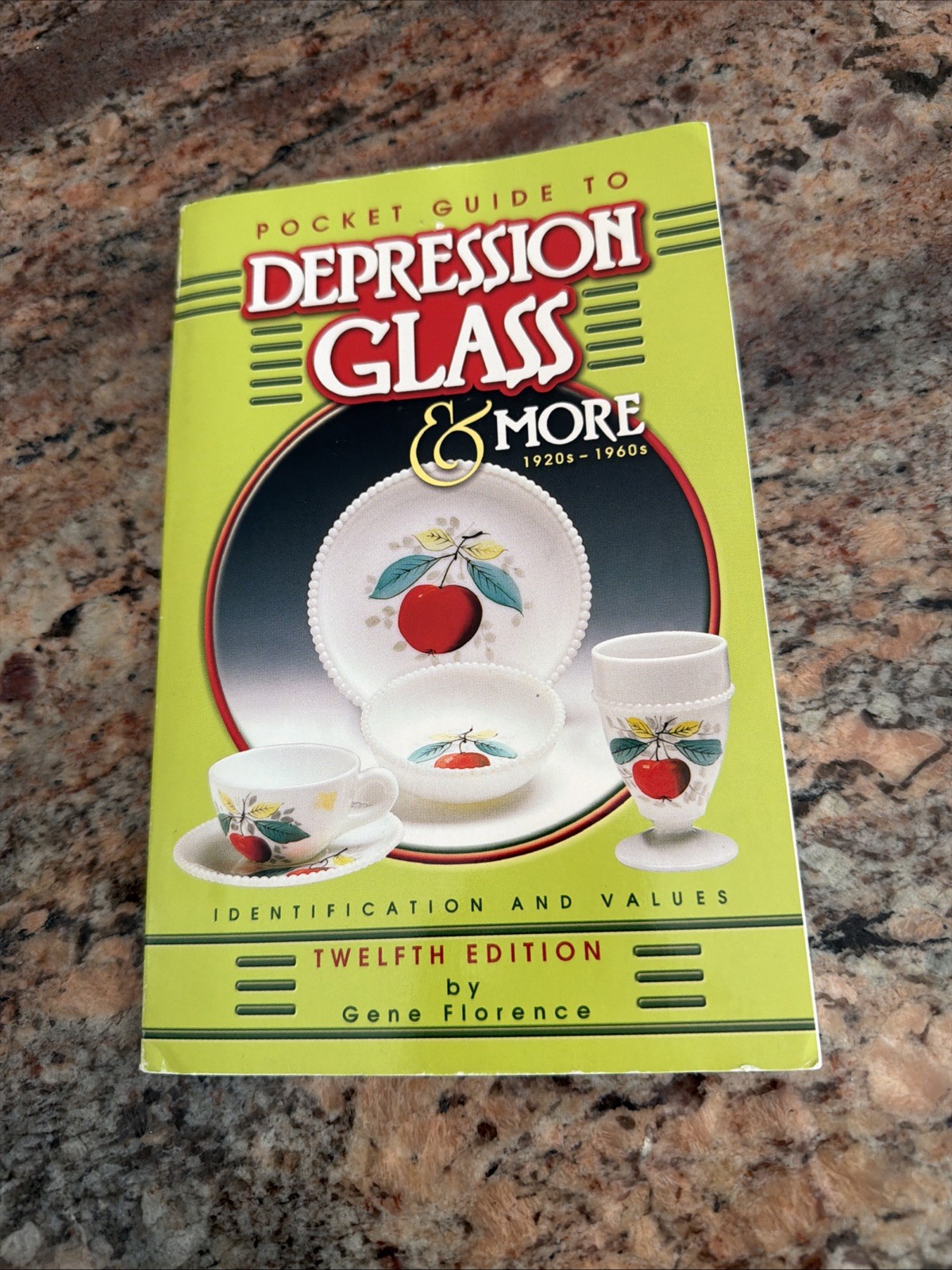 2001 Pocket Guide to Depression Glass and More by Gene Florence 12th Ed