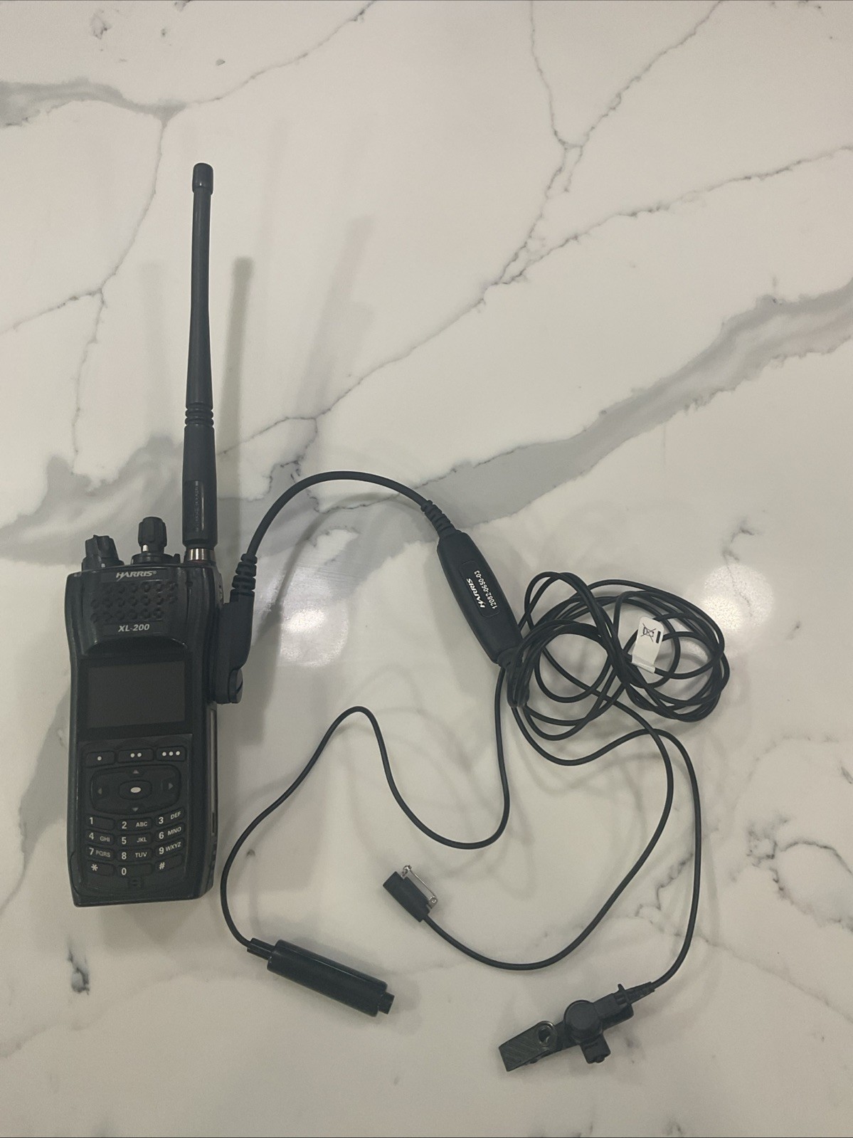 Harris XL 200/XL200P Portable Radio With Accessories