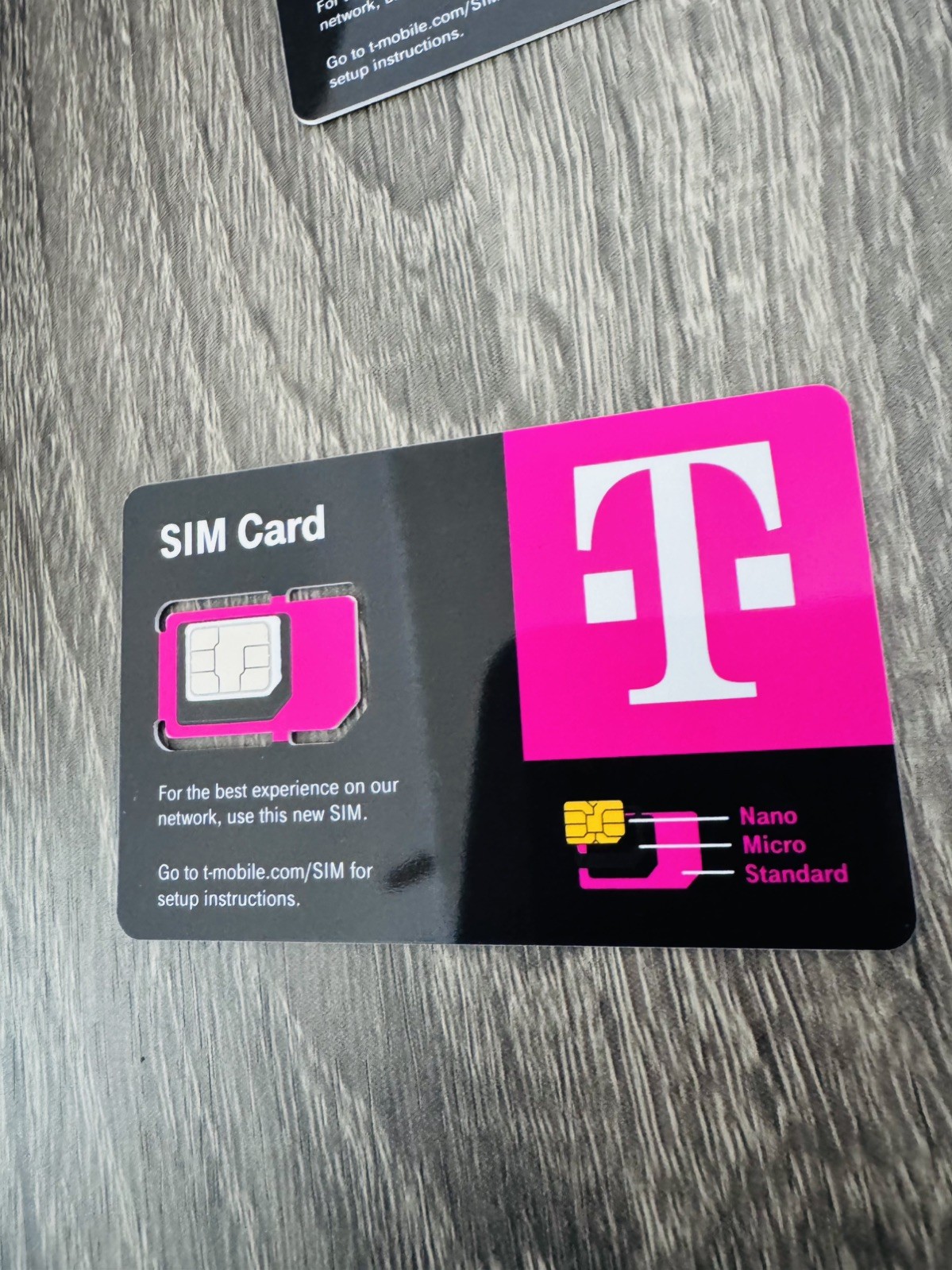 LOT OF 100 NEW T-Mobile 5G  4G LTE SIM CARD Triple cut Mini,Micro,Nano 2027 exp