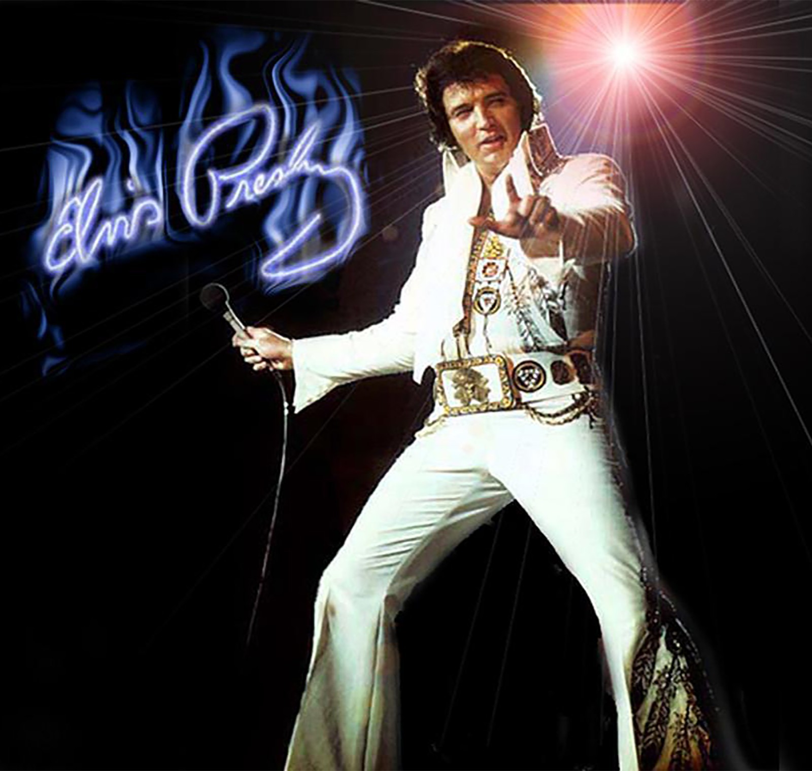 Elvis Presley Iron On Transfer For T-Shirt + Other Light & Dark Color Fabrics #4