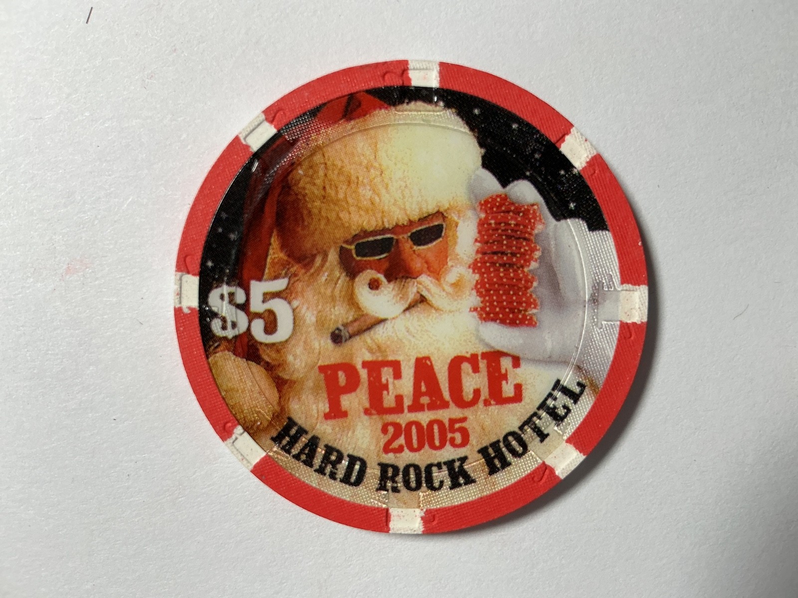 $5 Hard Rock, Las Vegas, NV - Peace 2005