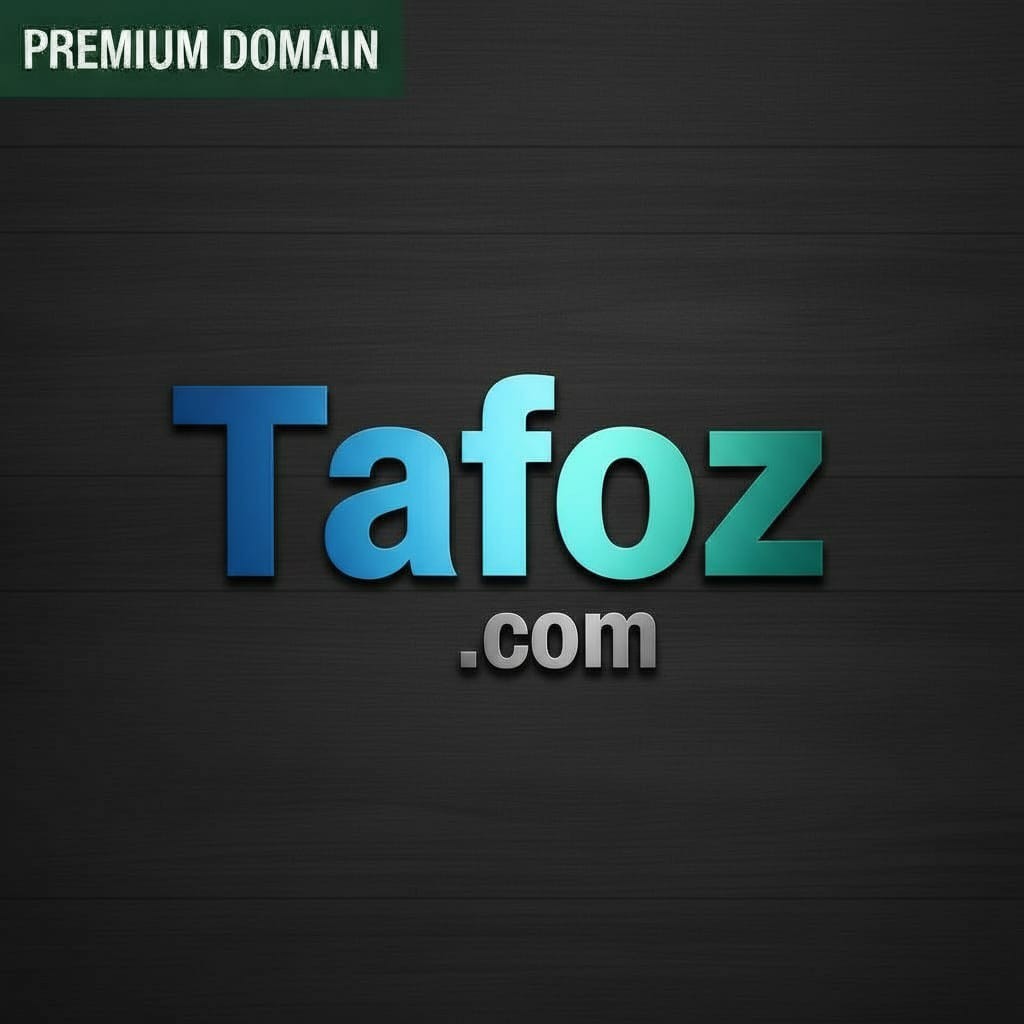 Tafoz.com – Premium 5-letter, Brandable, 2-Syllable, Unique & Memorable Domain