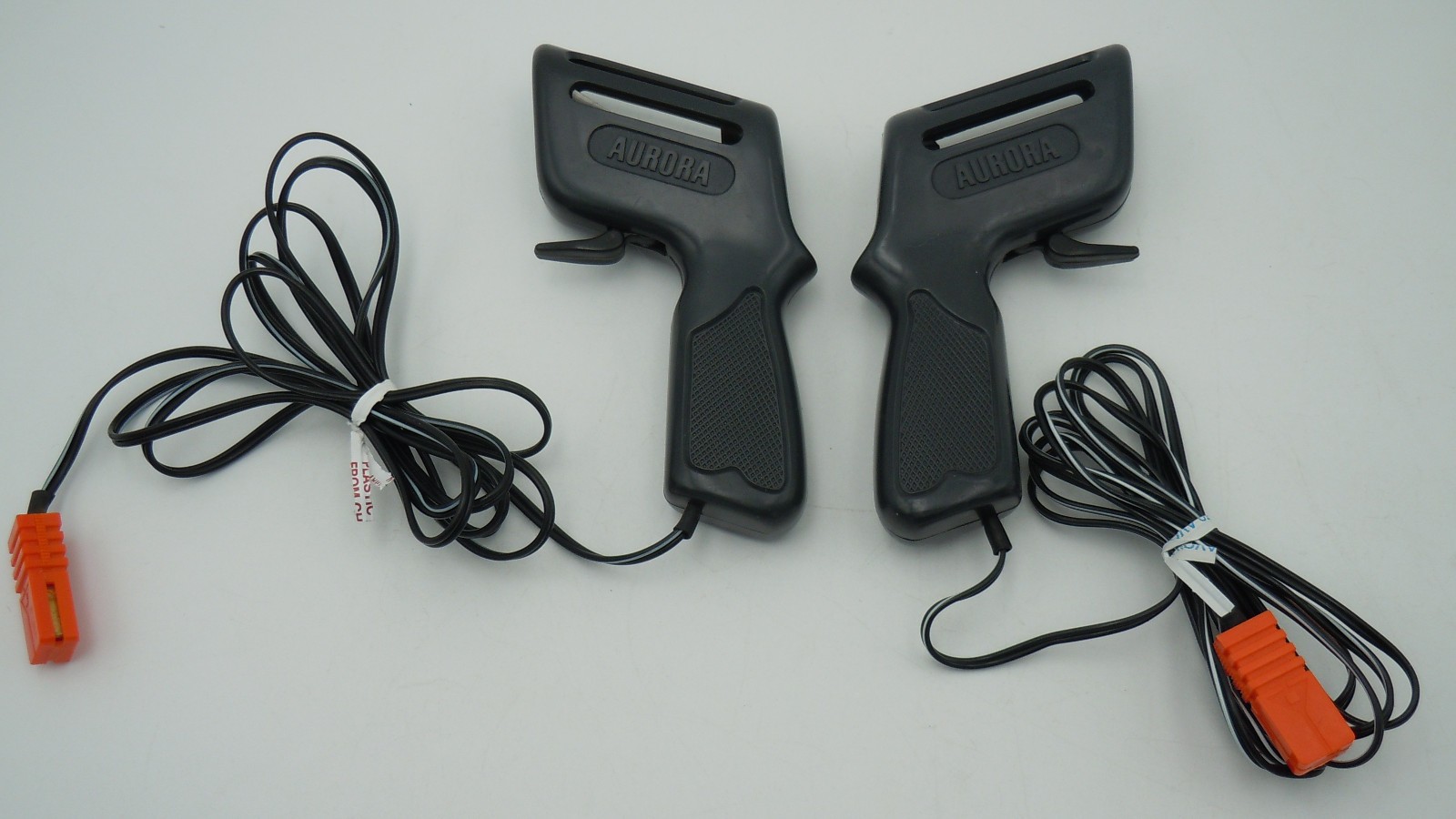 AURORA TOMY AFX RUSSKIT HAND CONTROLS ~ PR W/TERMINAL PLUGS & LONG WIRES TESTED