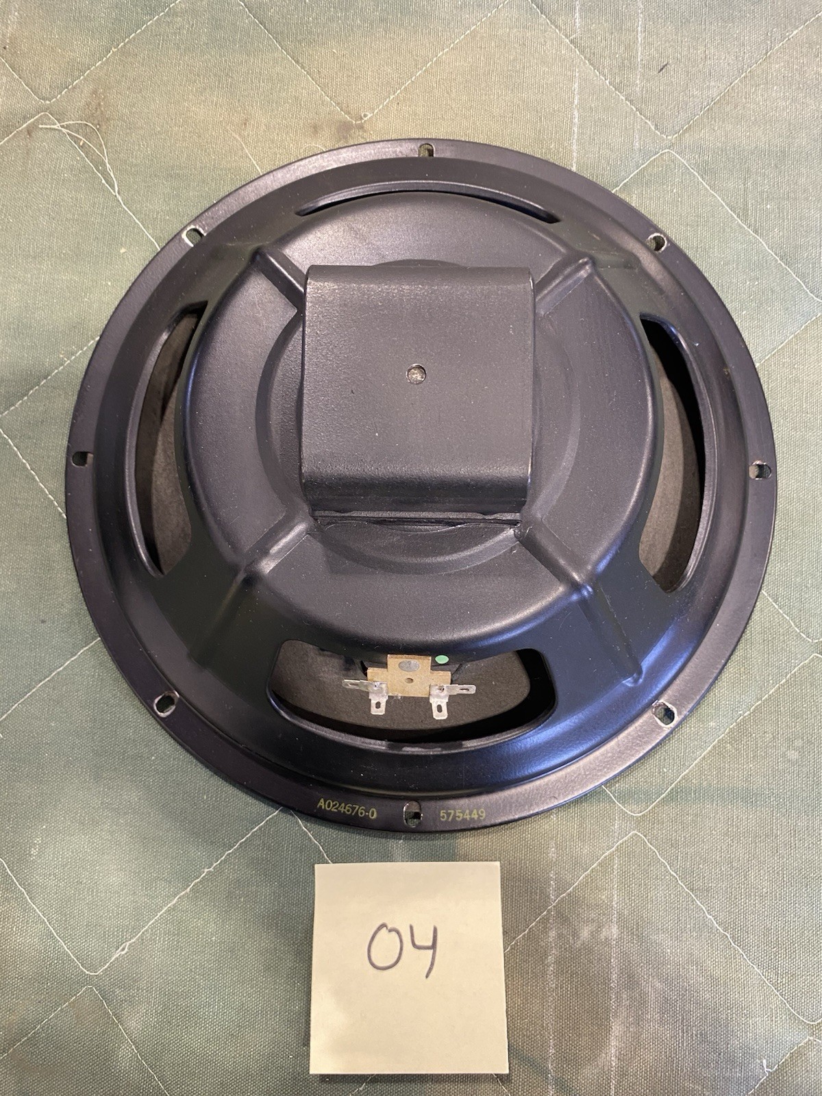 Heppner (Jensen P12Q) 1964 Smooth Cone Hammond Speaker 12” 8 Ohm Guitar Vintage