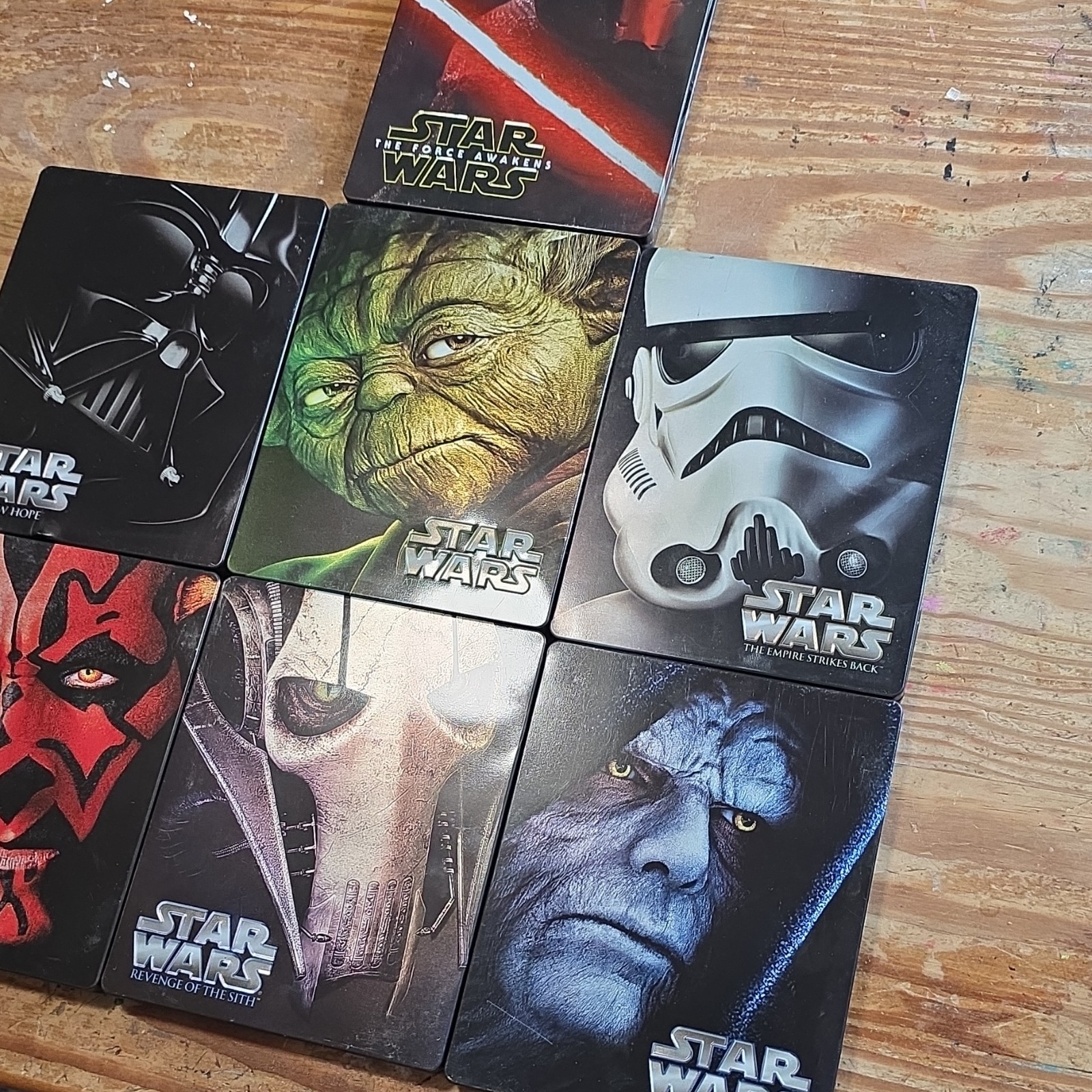 Star Wars SteelBook Collection Multi-Platform Video Game Cases
