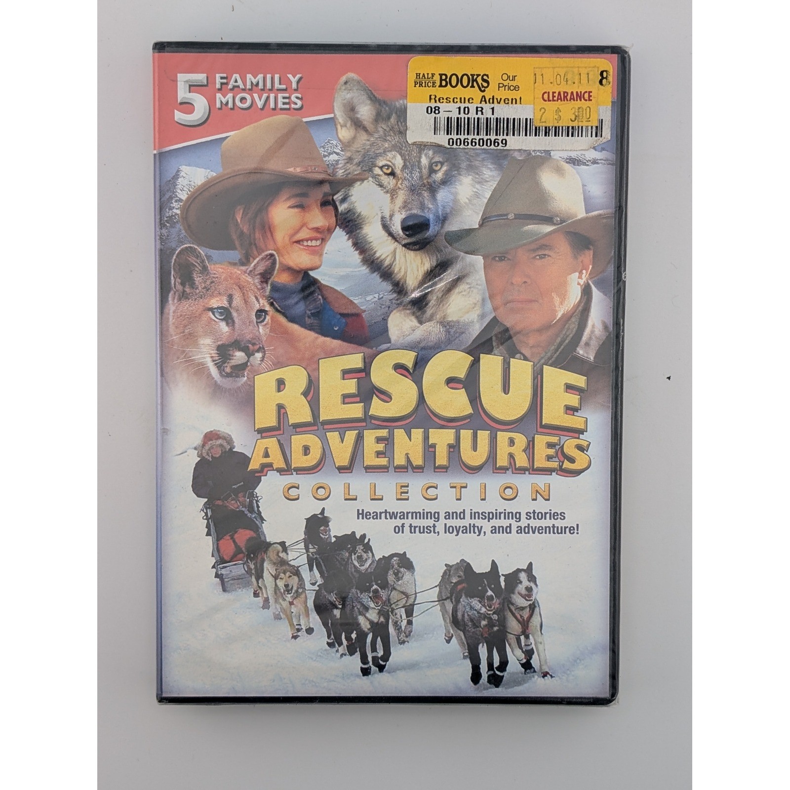 Rescue Adventures Collection 5 Family Movies 2 DVD Set 2002