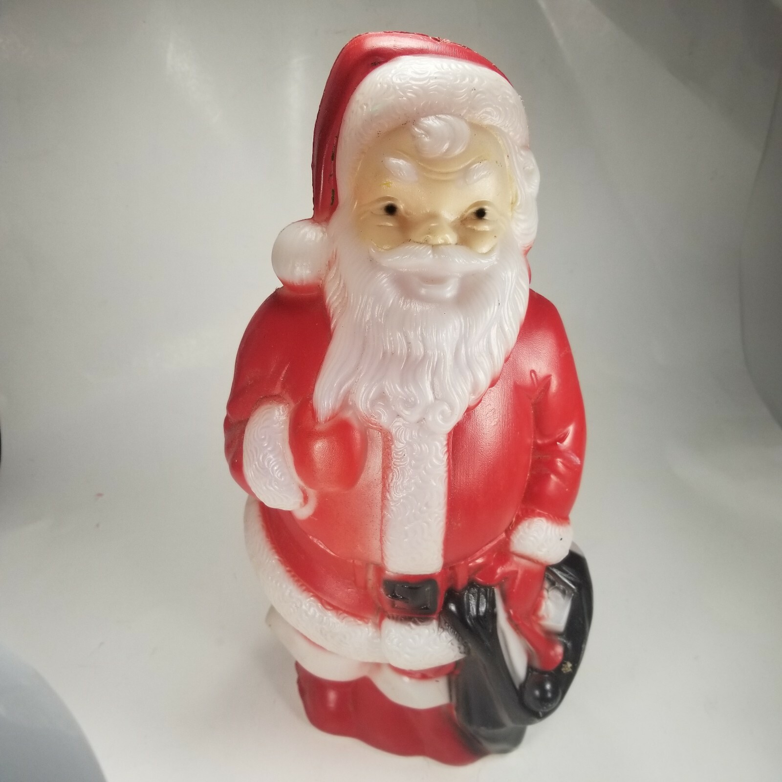 Vintage 1968 Empire Plastic Corp, Christmas Santa Claus Blow Mold - 13" Tabletop
