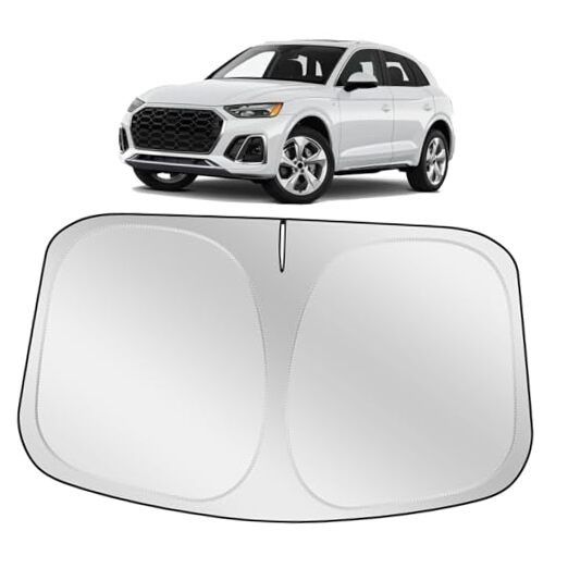  Windshield Sun Shade Sunshade Compatible with Audi Q5/SQ5 Q5 Sportback/SQ5 