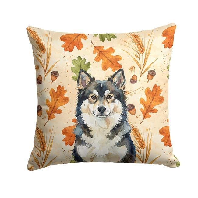 Carolines Treasures WDK7837PW1414 14 x 14 in. Finnish Lapp Hund Heirloom Fall...