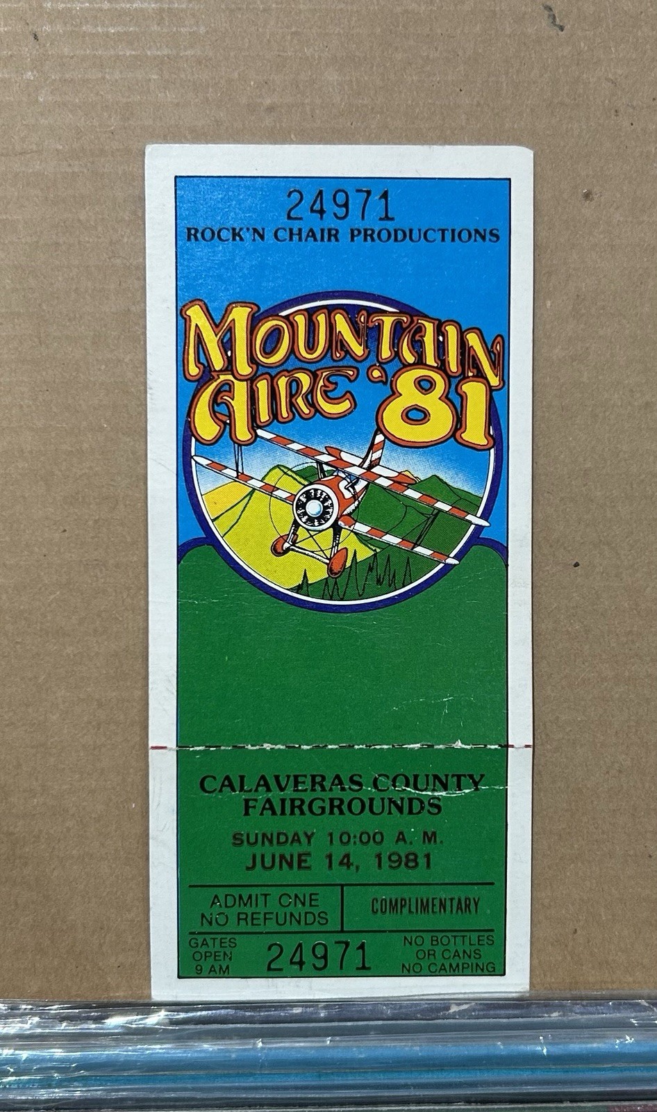Mountain Aire ‘81 Calavera County Fairgrounds June 14 1981 P-15