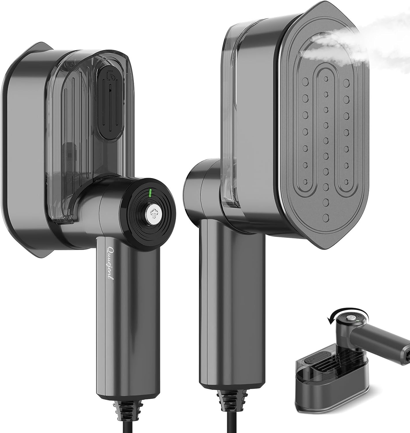 Travel Steamer for Clothes Small Iron - 1000W Portable Steamer & Mini Iron,10s F