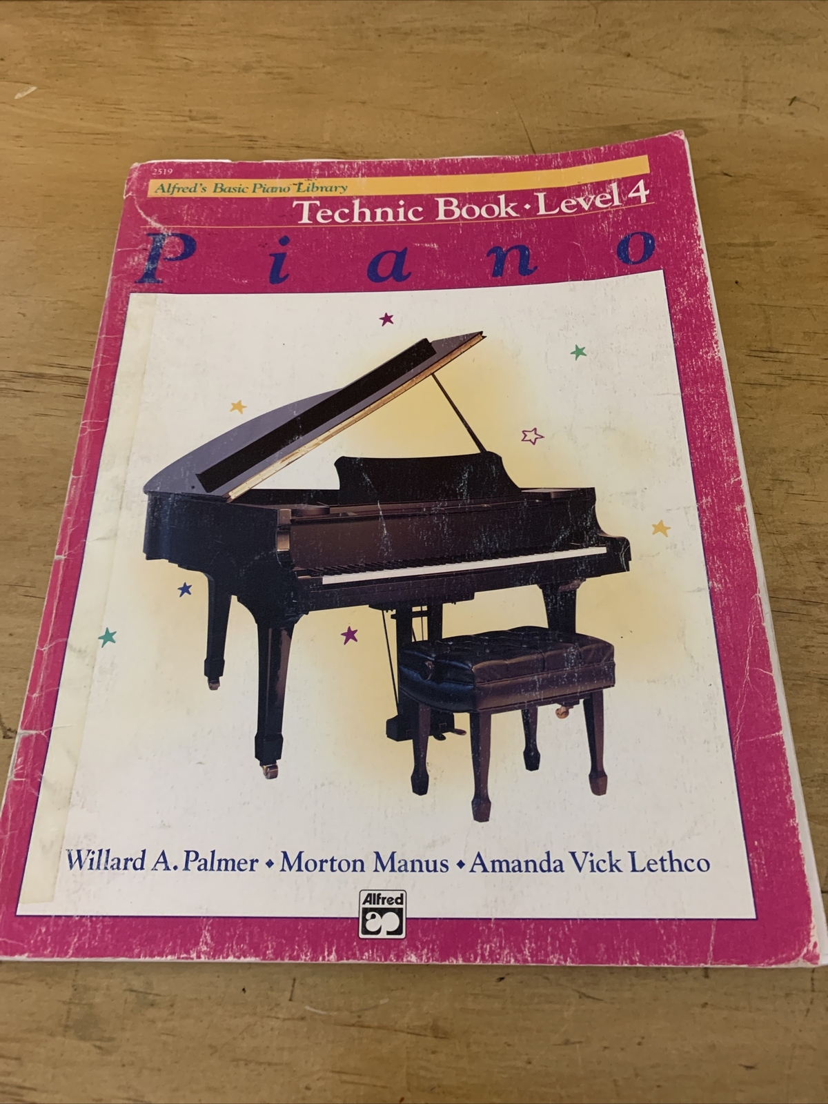 ALFRED'S BASIC PIANO LIBRARY TECHNIC  BOOK LEVEL 4