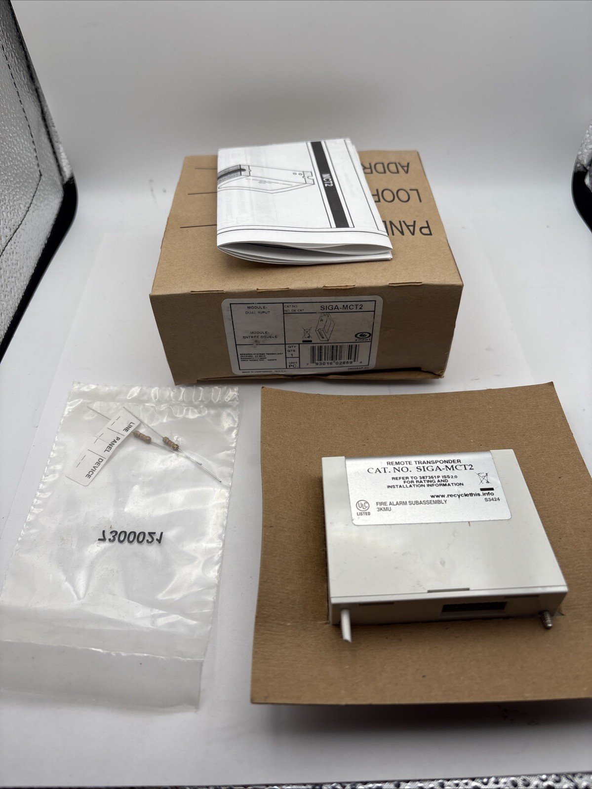 EDWARDS SYSTEMS SIGA-MCT2 Dual Input Module BRAND NEW SIGAMCT2 SIGA MCT2 FIRE