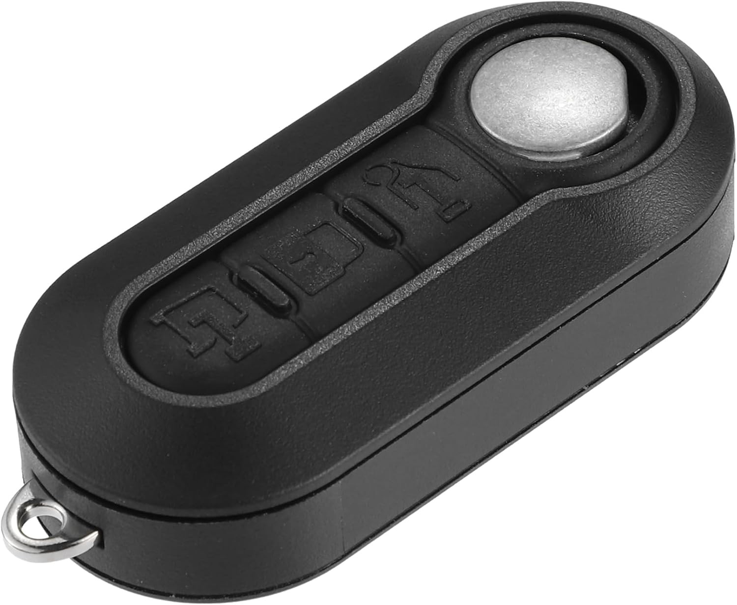 3 Button Keyless Entry Remote Key Shell Cover Compatible for Fiat 500... 