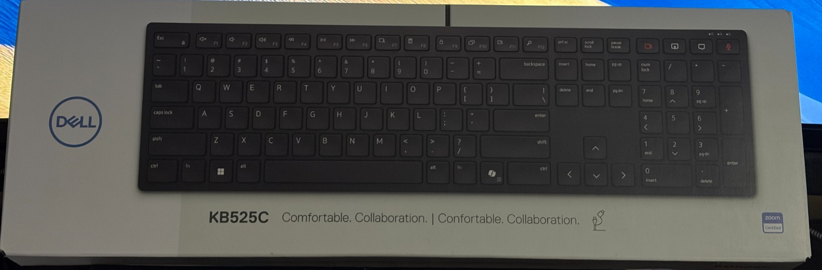 NEW Dell Pro Wired Collaboration Keyboard KB525C Y9V0D