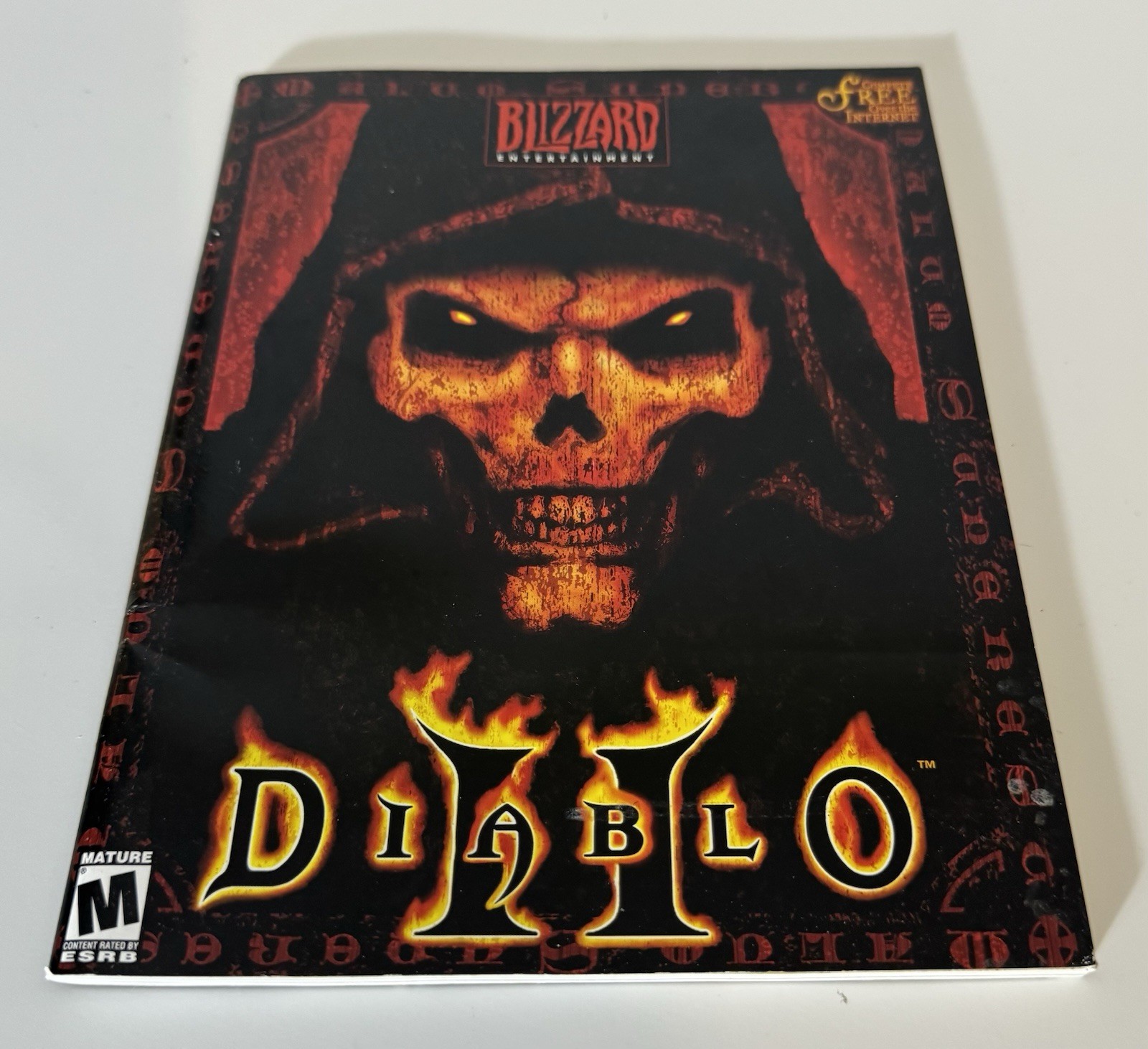 Diablo II 2 Blizzard PC Video Game 2000 Manual
