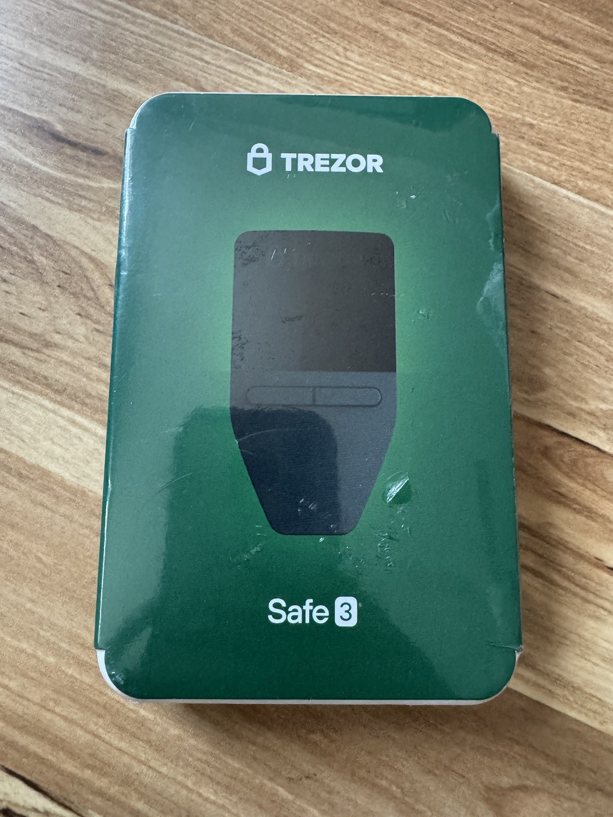 Trezor Safe 3 Secure Crypto Hardware Wallet (Stellar Silver) - New Sealed