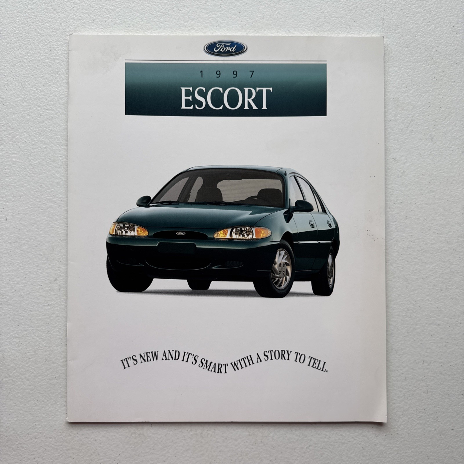 Vintage 1997 Ford Escort Sales Dealer Catalog