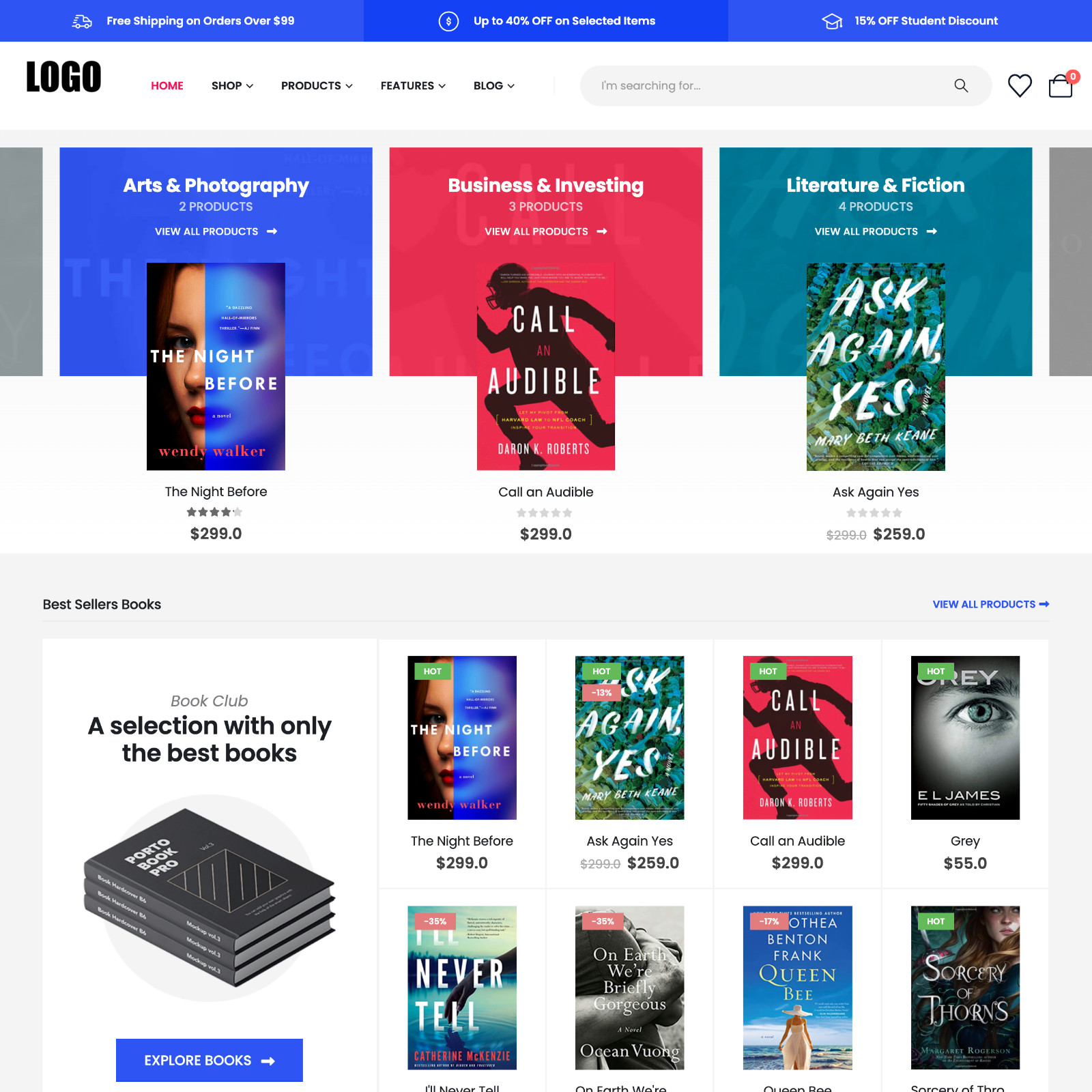 📚 Bookseller Website Design for Sale with Free VPS Web Hosting