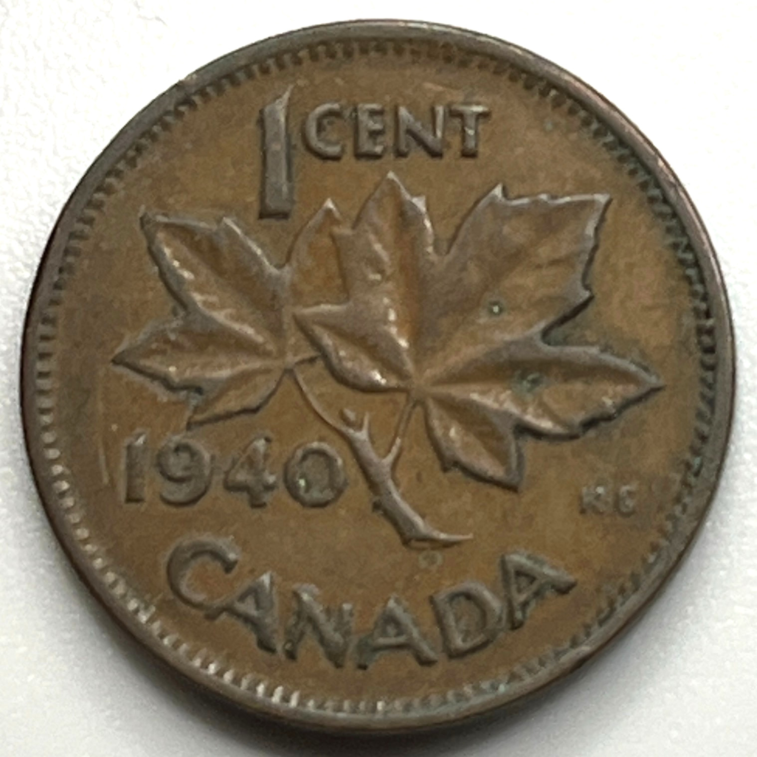 Canada / 1 Cent / 1940 / KM#32 / (03-1237)