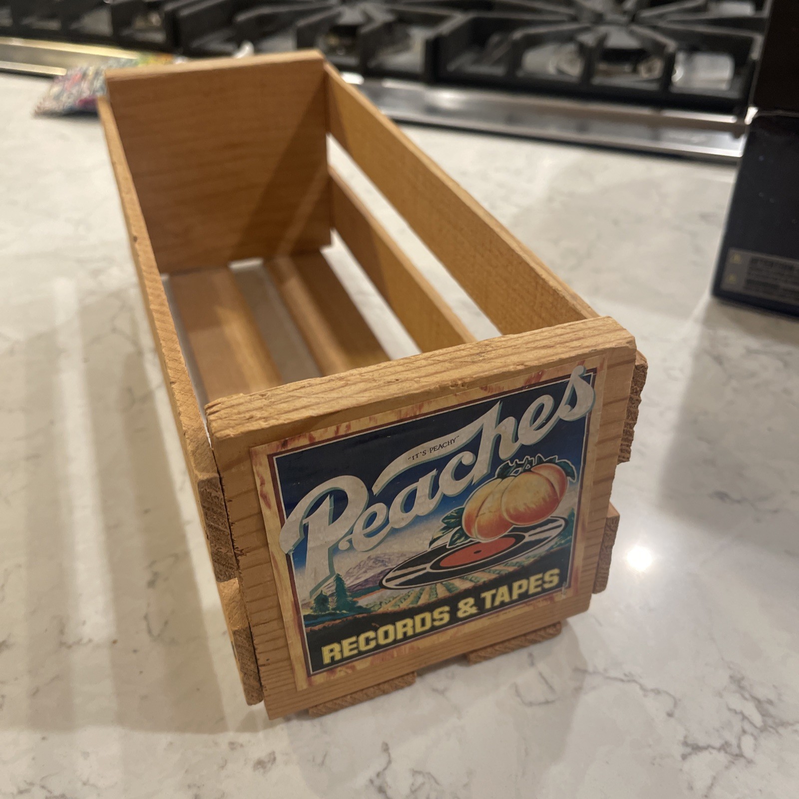Peaches Records 12-tape 8-track tape Storage Crate