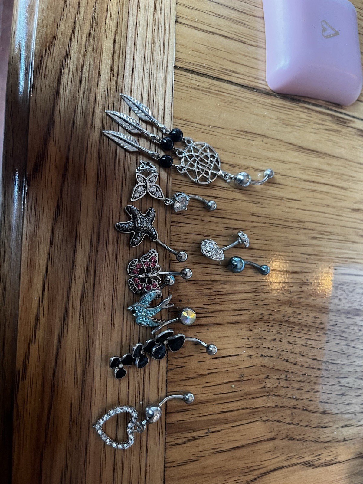 Belly Rings Body Jewelry Navel Lot