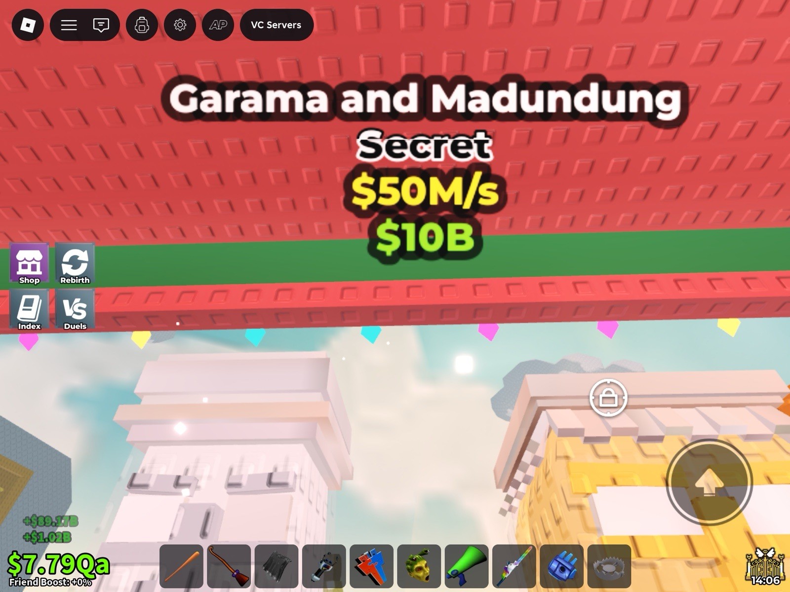 Garama and Madundung Secret Roblox Game Asset $50M/s $10B