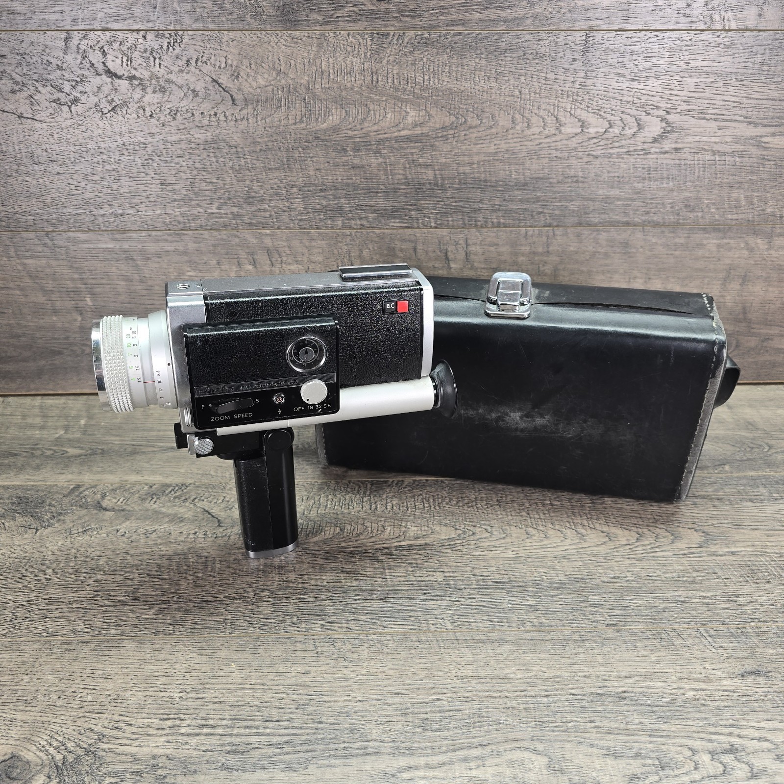 Minolta Autopak-8 D6 Super 8 Movie Motion Picture Film Camera Tested Video Works