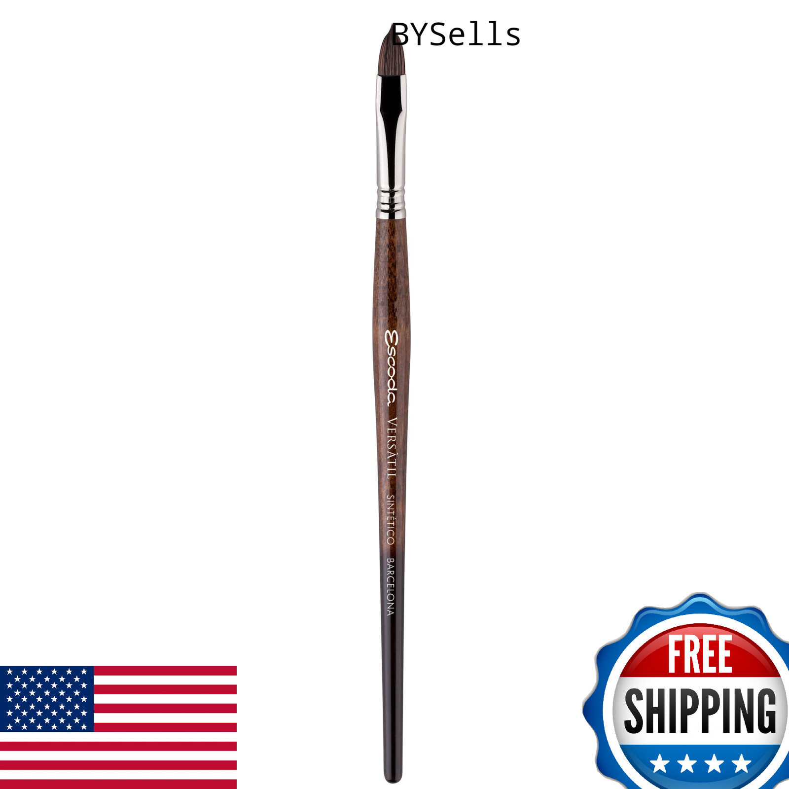 Escoda Versatil 1541 Artist Watercolor Acrylic Paint Brush, Short Handle
