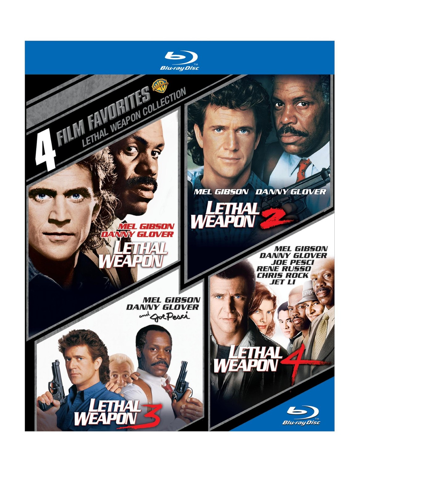 4 Film Favorites: Lethal Weapon (BD)(4FF)