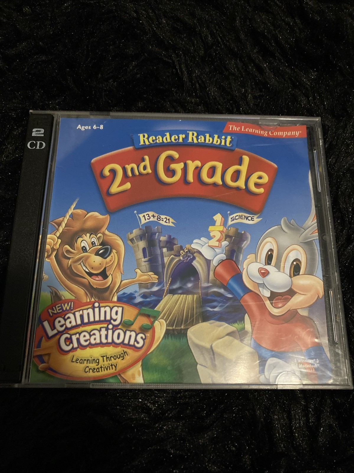 Reader Rabbit Personalized 2nd Grade 2 CD-ROM Set The Learning Company WIN / MAC