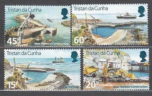 Tristan da Cunha - Mail Yvert 568/71 ** Mnh